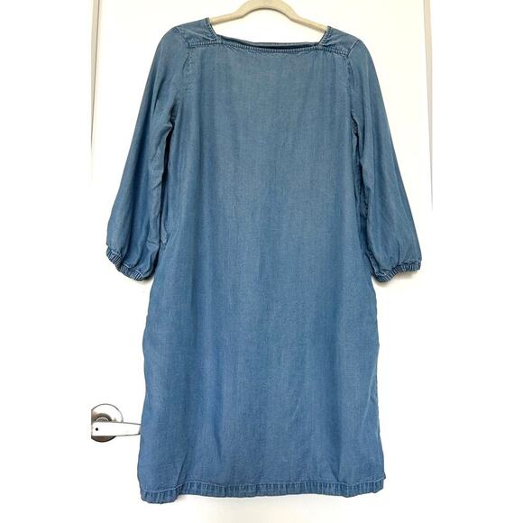 Gap Chambray Denim Dress Sz Small - Picture 1 of 5